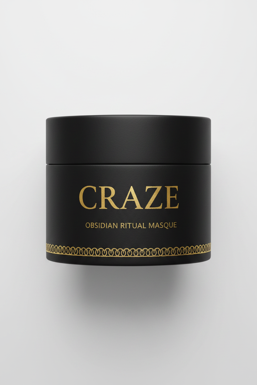 CRAZE Obsidian Ritual Masque - Packaging Box Top View