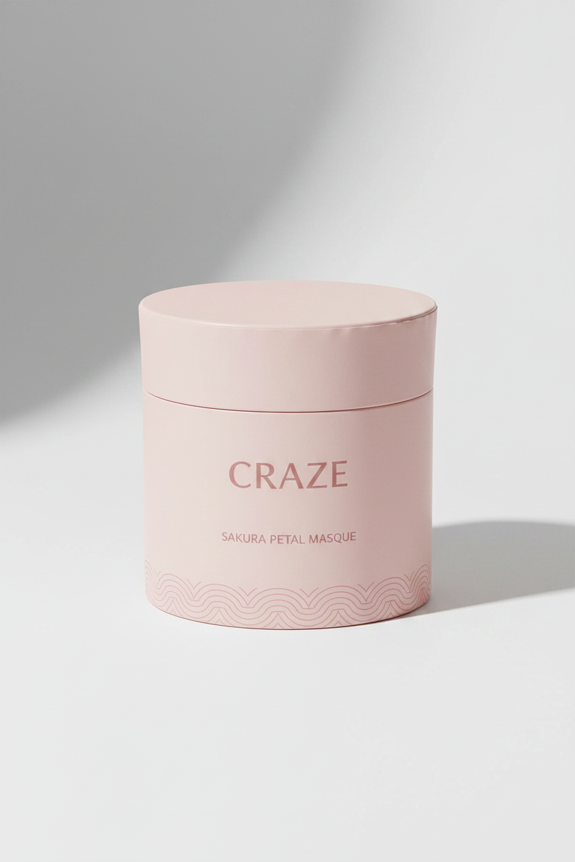 CRAZE Sakura Petal Masque - Packaging Box Front View