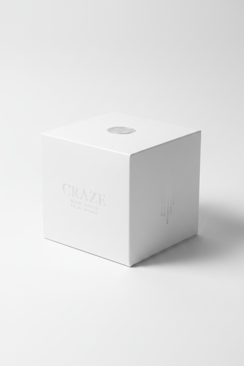 CRAZE Blanc Pureté matte white box packaging