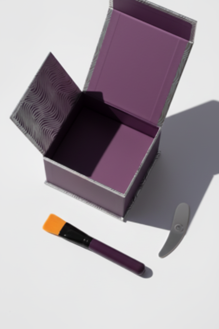 CRAZE Aurora Velvet Masque Kit - Box Opened with Tools