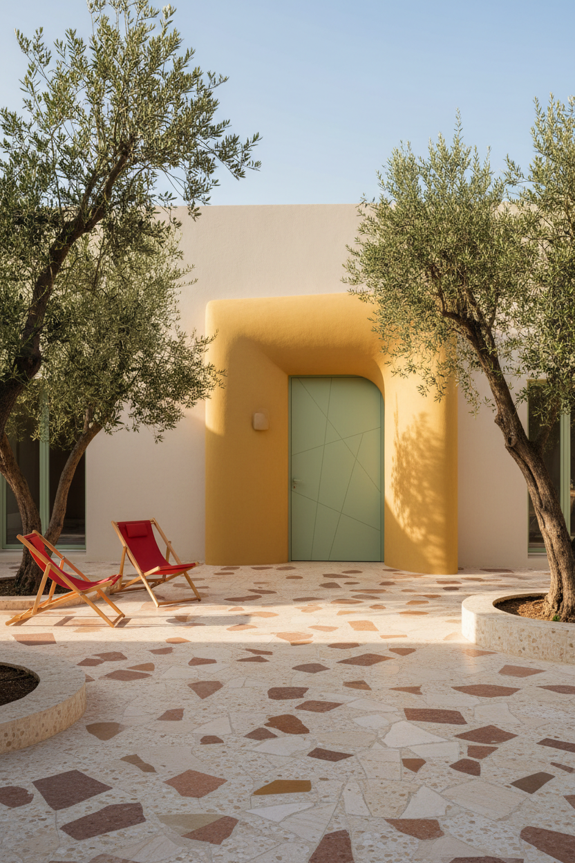 Mediterranean Courtyard