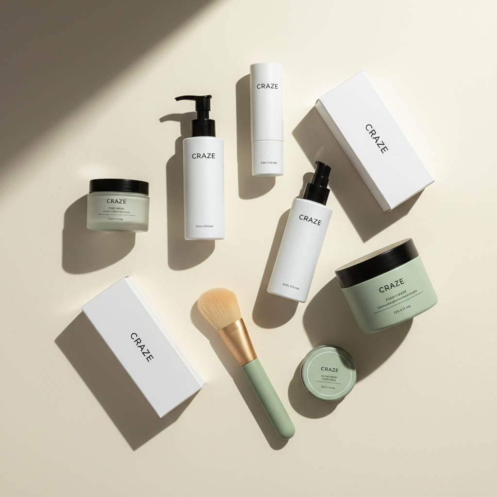 CRAZE Full Product Flat-Lay