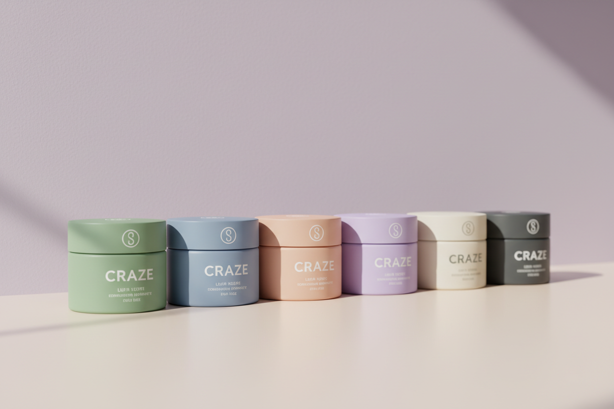 CRAZE Luxury Skincare Lineup