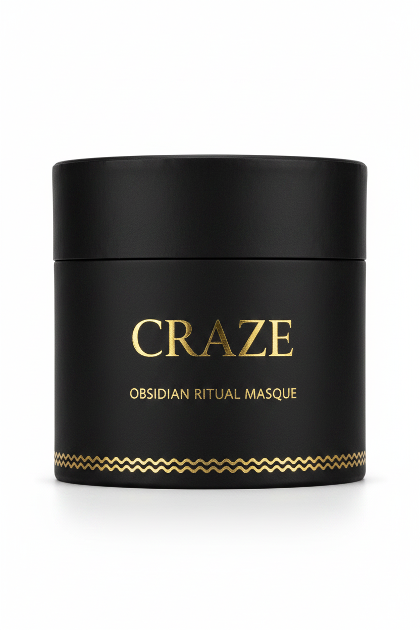 CRAZE Obsidian Ritual Masque - Packaging Cutout Front View