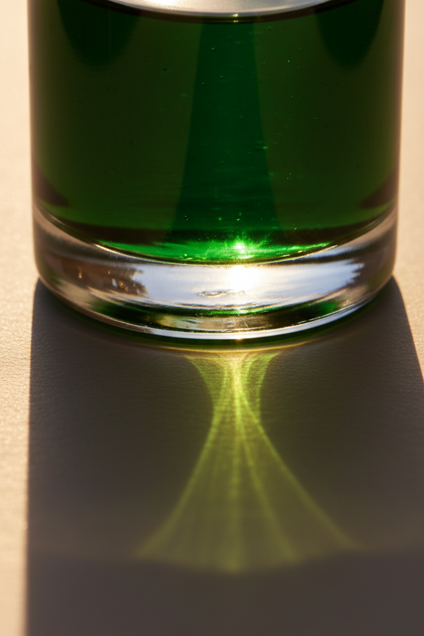 CRAZE Lumière Dorée Dry Body Oil abstract light refraction detail shot