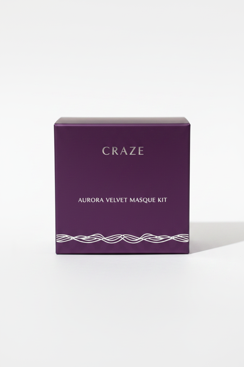 CRAZE Aurora Velvet Masque Kit - Box Front View