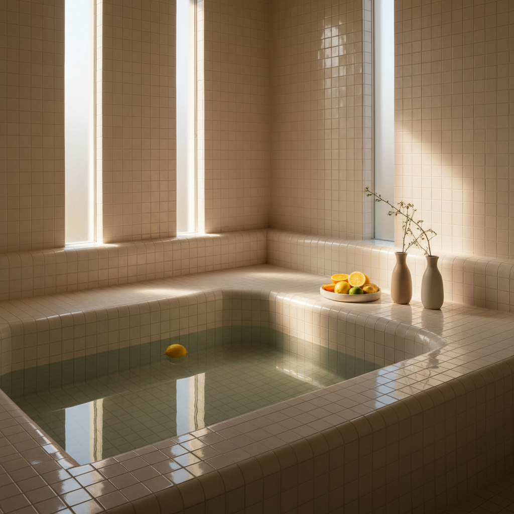 Luxury Spa Bathroom Interior