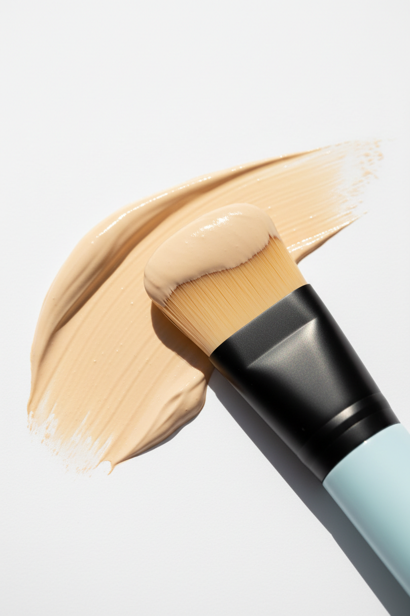 Skincare Brush Portrait